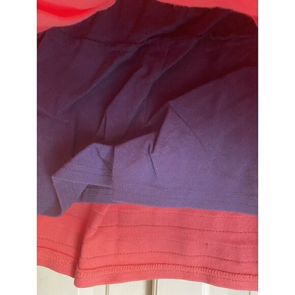 Hartstrings Girl’s Top & Skirt Skort Sz‎ 6 Blue & Salmon Pink - Picture 6 of 10